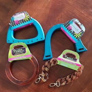 Colorful Purse Handles Set